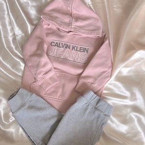 Calvin Klein Sweat Suit Hoodie & Pants (3T)